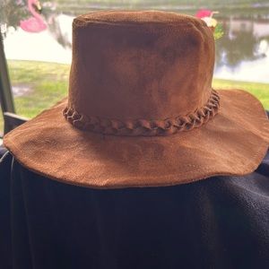 Steve Madden Faux Leather Hat